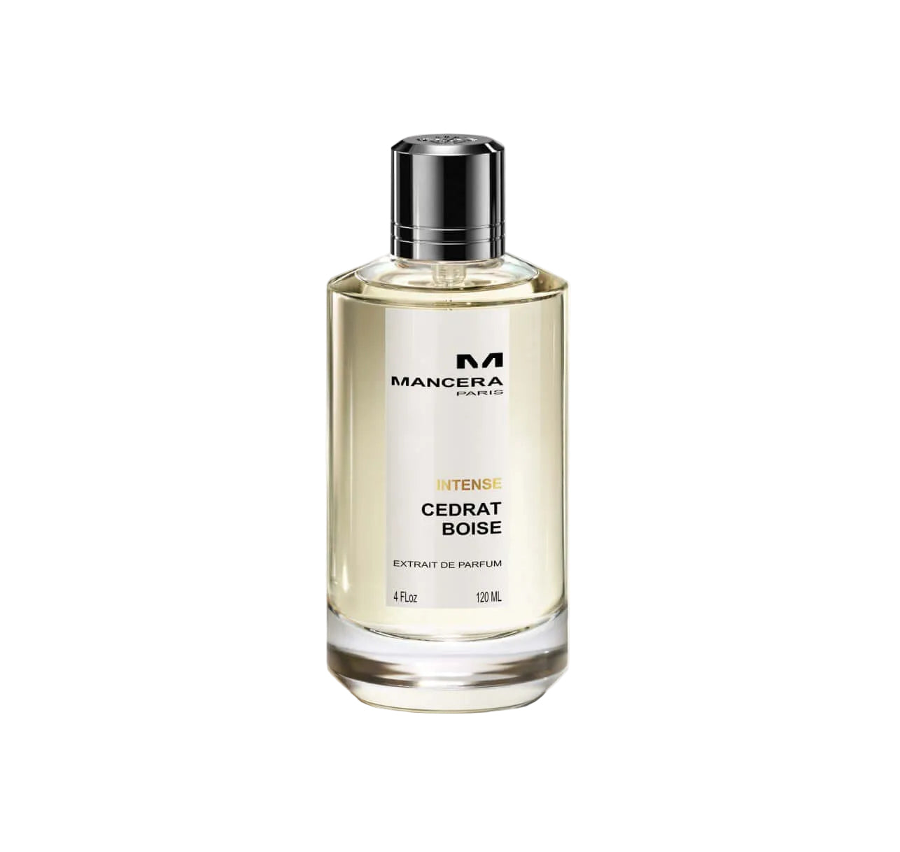 Extrait de Parfum Intense Cedrat Boise de Mancera, fragrance masculine aux notes de citron de Sicile, cèdre et cuir.